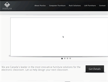 Tablet Screenshot of paralax.ca