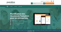 Desktop Screenshot of paralax.fr