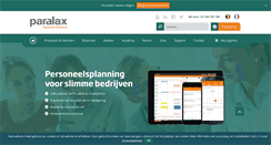 Desktop Screenshot of paralax.nl